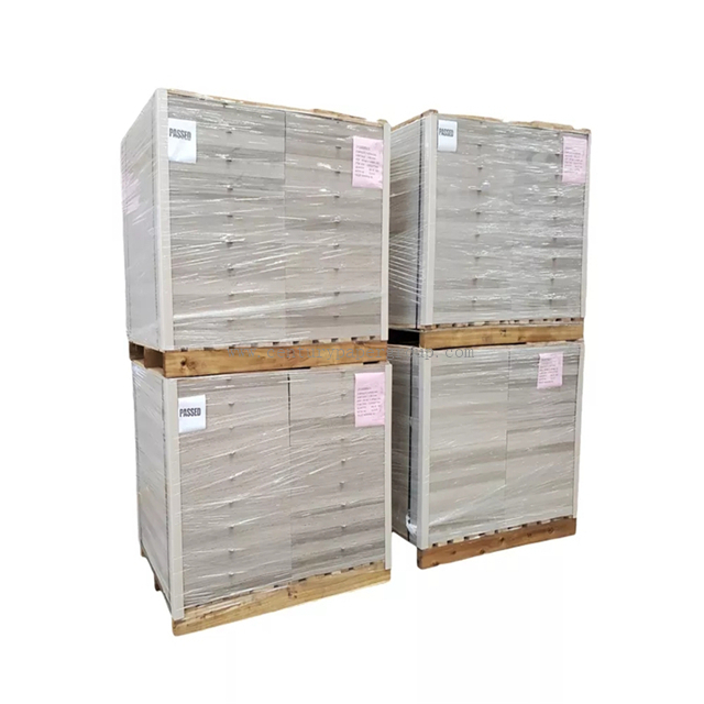 Usine Fabrication Coupe Double Carton Gris Papier Présentoir DVD Carton