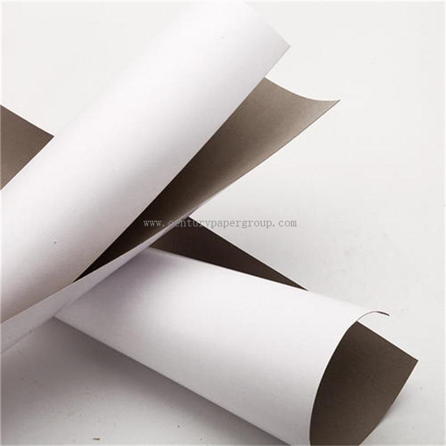 250GSM Carton Blanc Papier Triplex Board & Duplex Retour