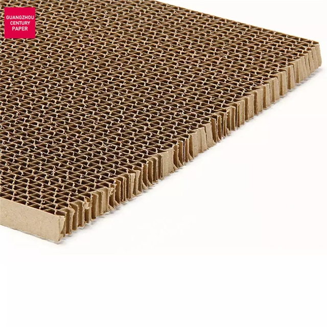 Carton ondulé de papier kraft personnalisé en gros pour l'emballage de la boîte en carton