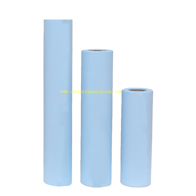 Rouleau de papier bleu pour traceur 80G CAD