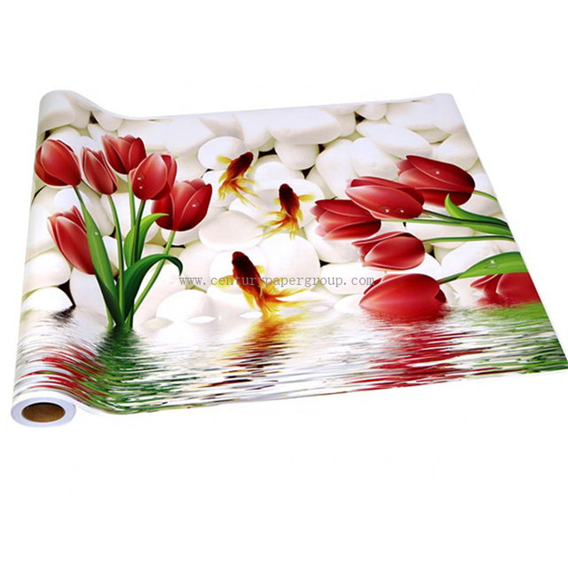 Jet d'encre brillant dissolvant d'Eco imprimant le vinyle auto-adhésif de 1.52*30m pour la publicité