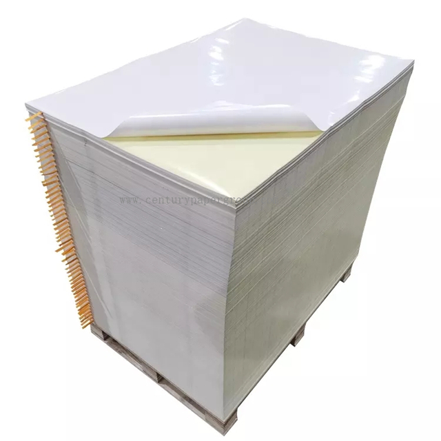 Papier autocollant auto-adhésif