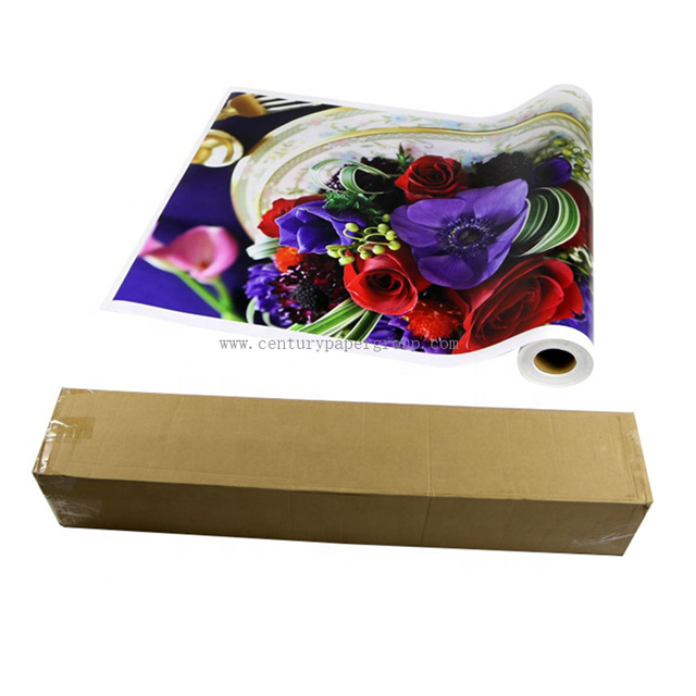 Transparent 100mic PVC 120g Release Liner Matériau d'impression Auto-adhésif Vinyle Car Body Wrap Sticker avec Surface brillante