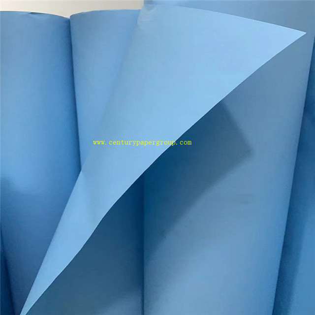 Papier d'impression bleu à Guangzhou en Chine