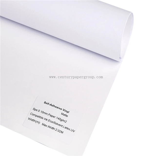 Imperméable à l'eau imprimable jet d'encre impression auto-adhésif brillant Chrome or voiture Wrap vinyle