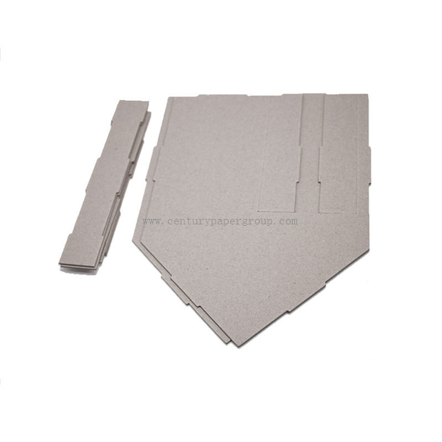 Panneau épais gris rigide de carton gris 1mm/2mm/2.5mm/3mm papier adapté aux besoins du client