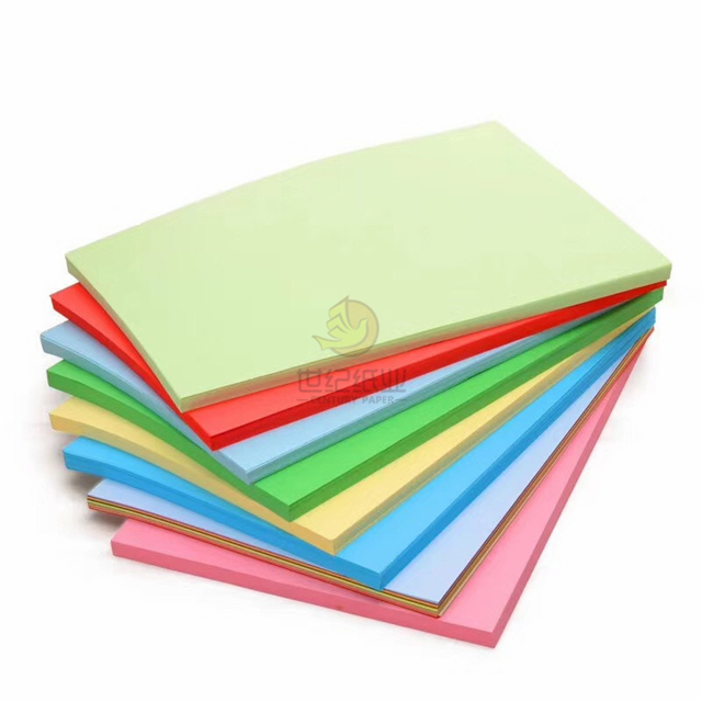 Papier de photocopie doré a4 pour copieur