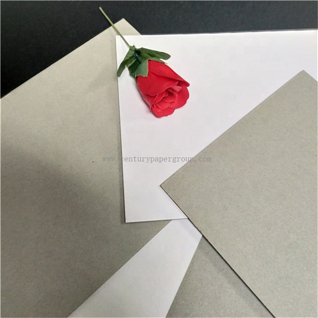 Fbb Hansol Paper Conseil recto verso à revêtement blanc gris en feuille