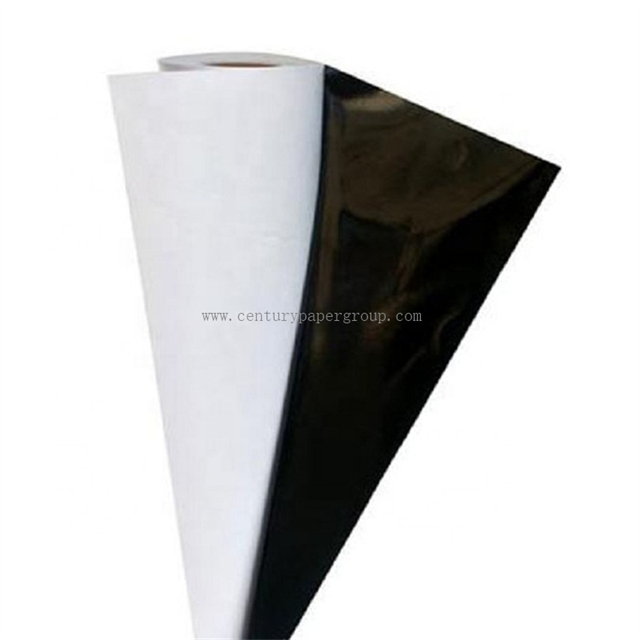 Épaisseur du film 90mic vinyle pour autocollant gris dos adhésif vinyle mat imprimable vinyle autocollant avec colle permanente